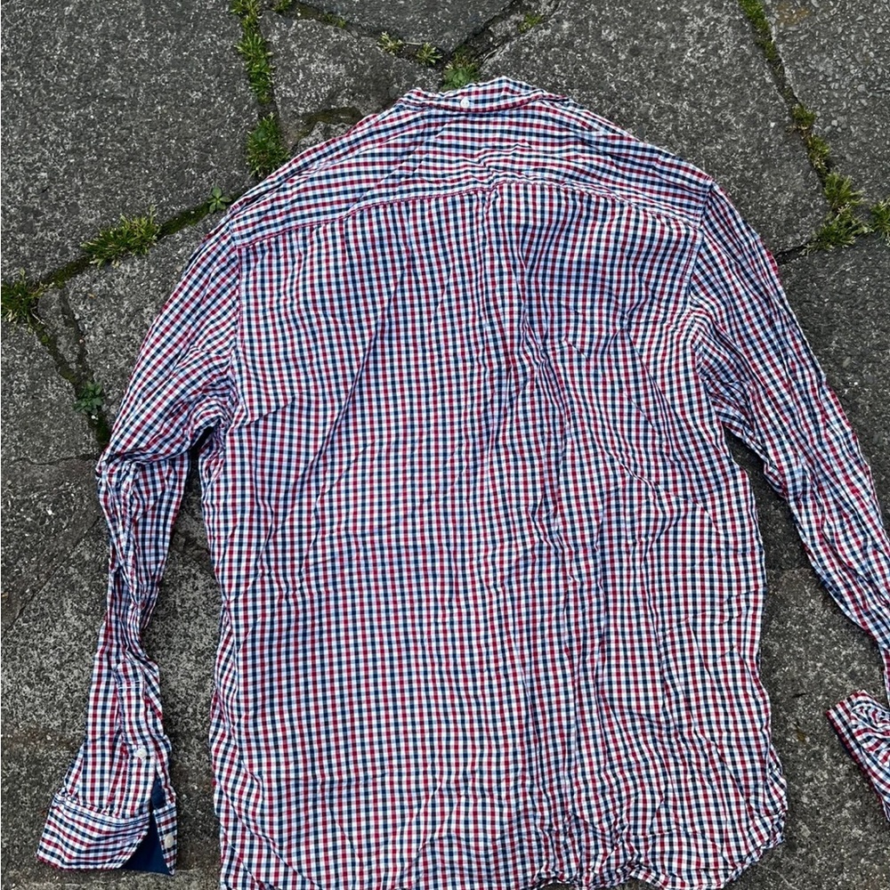 Next Red and Blue Plaid Casual Shirt